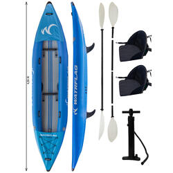 Opblaasbare dropstitch Tandem Touring Kayak 420 SET