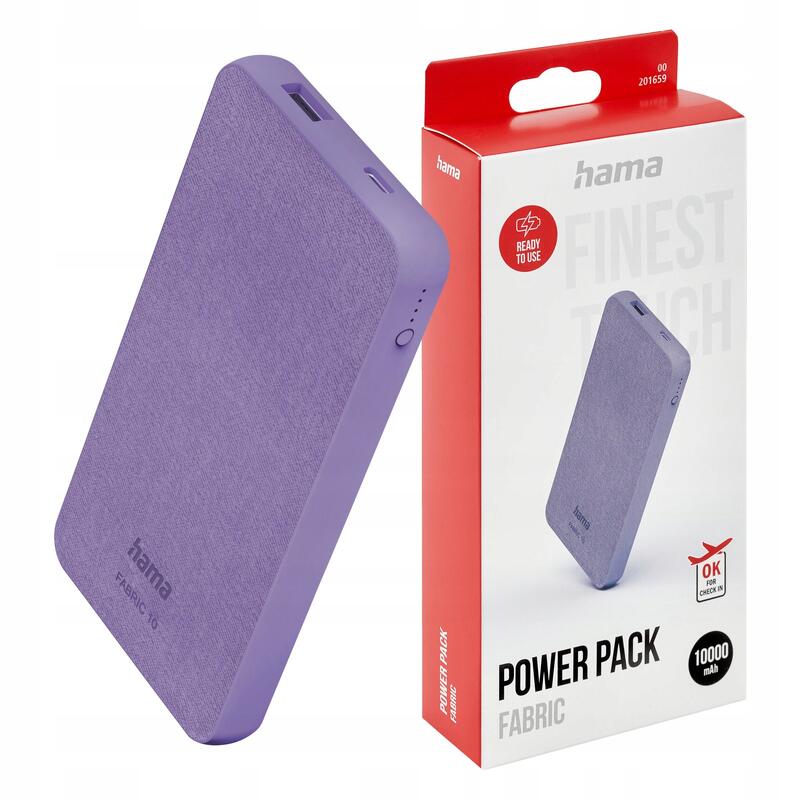 Powerbank Hama 10000 mAh USB-C, USB-A