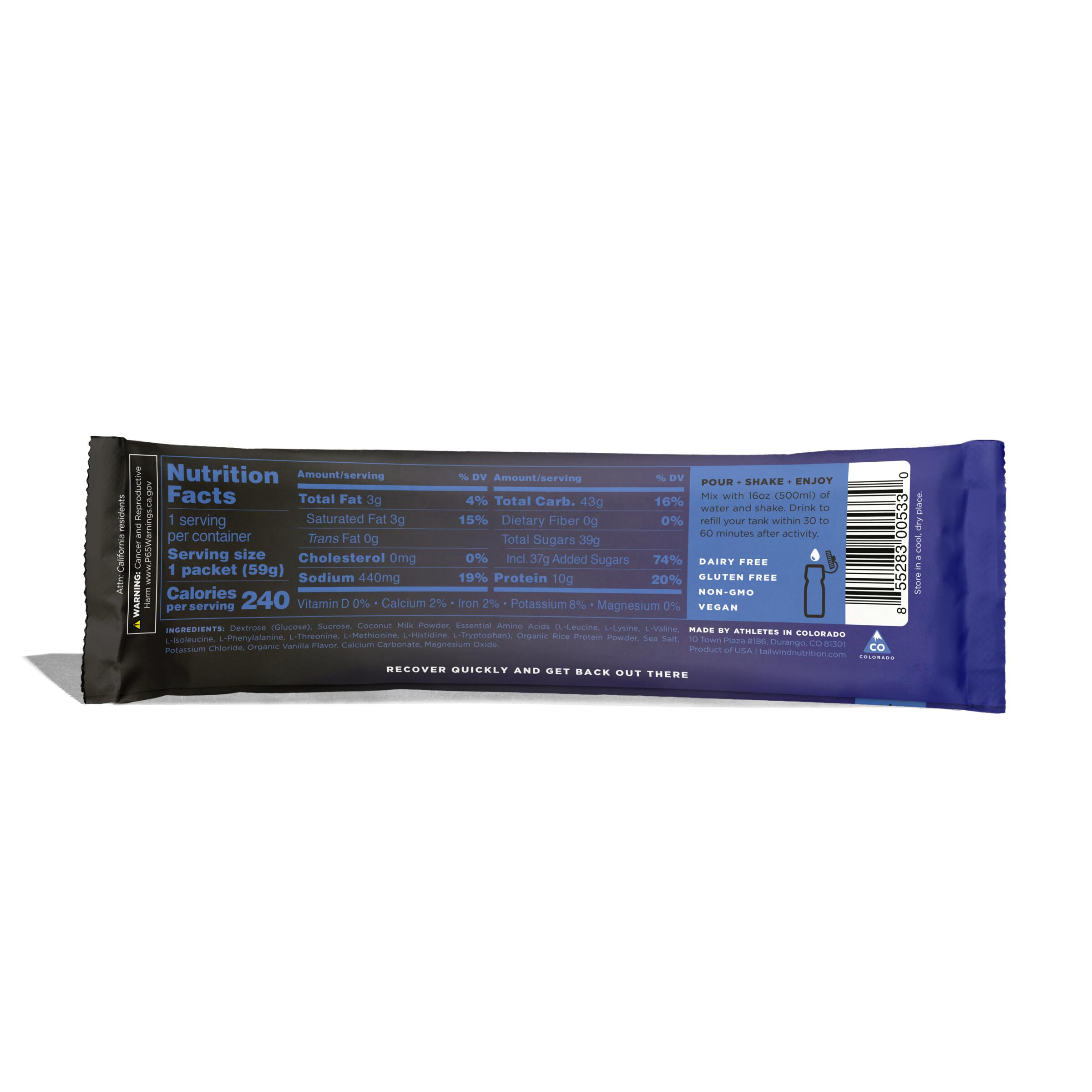 Rebuild Recovery Vanilla Stick Tailwind Nutrition 2/3