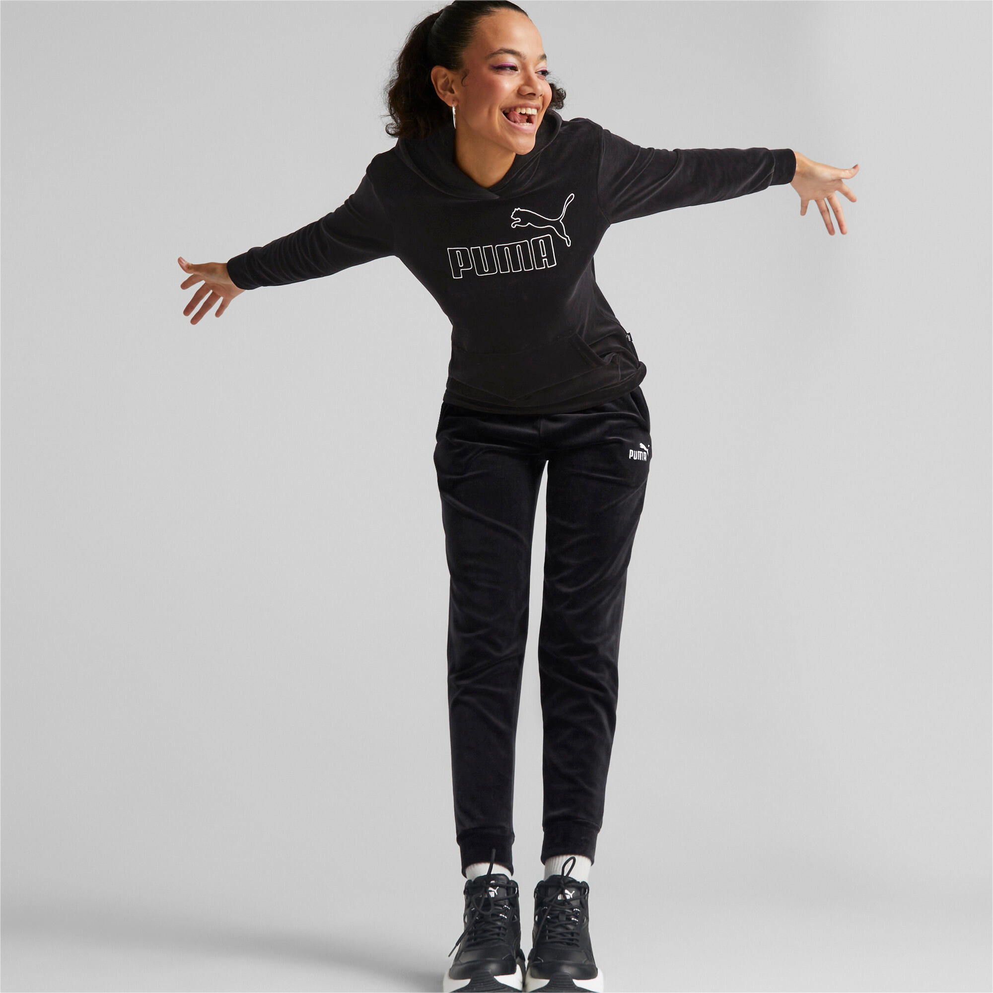 Sweat à capuche en velours Essentials+ Femme PUMA 7/7