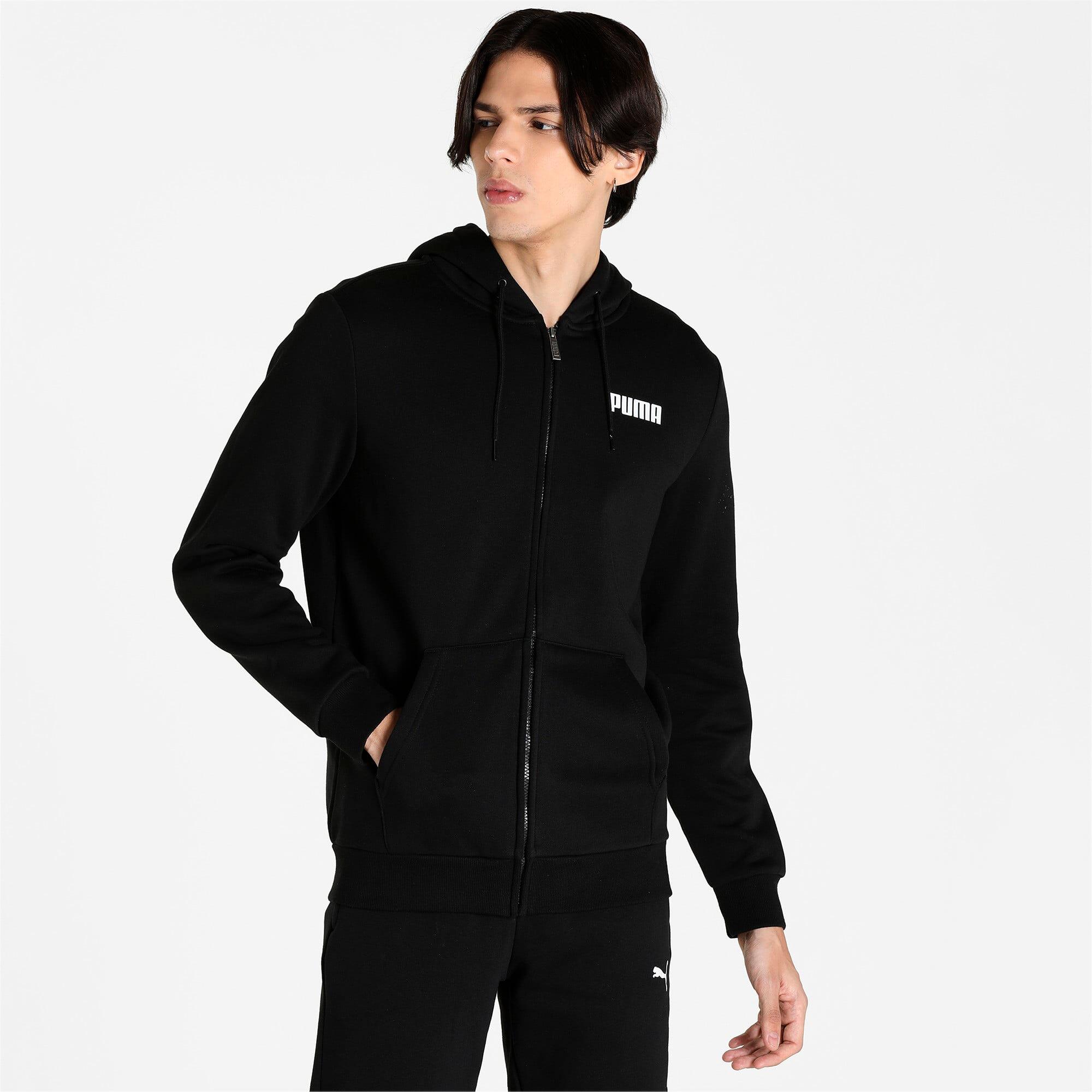 Sweat à Capuche Entièrement Zippé Essentials Homme PUMA 3/7