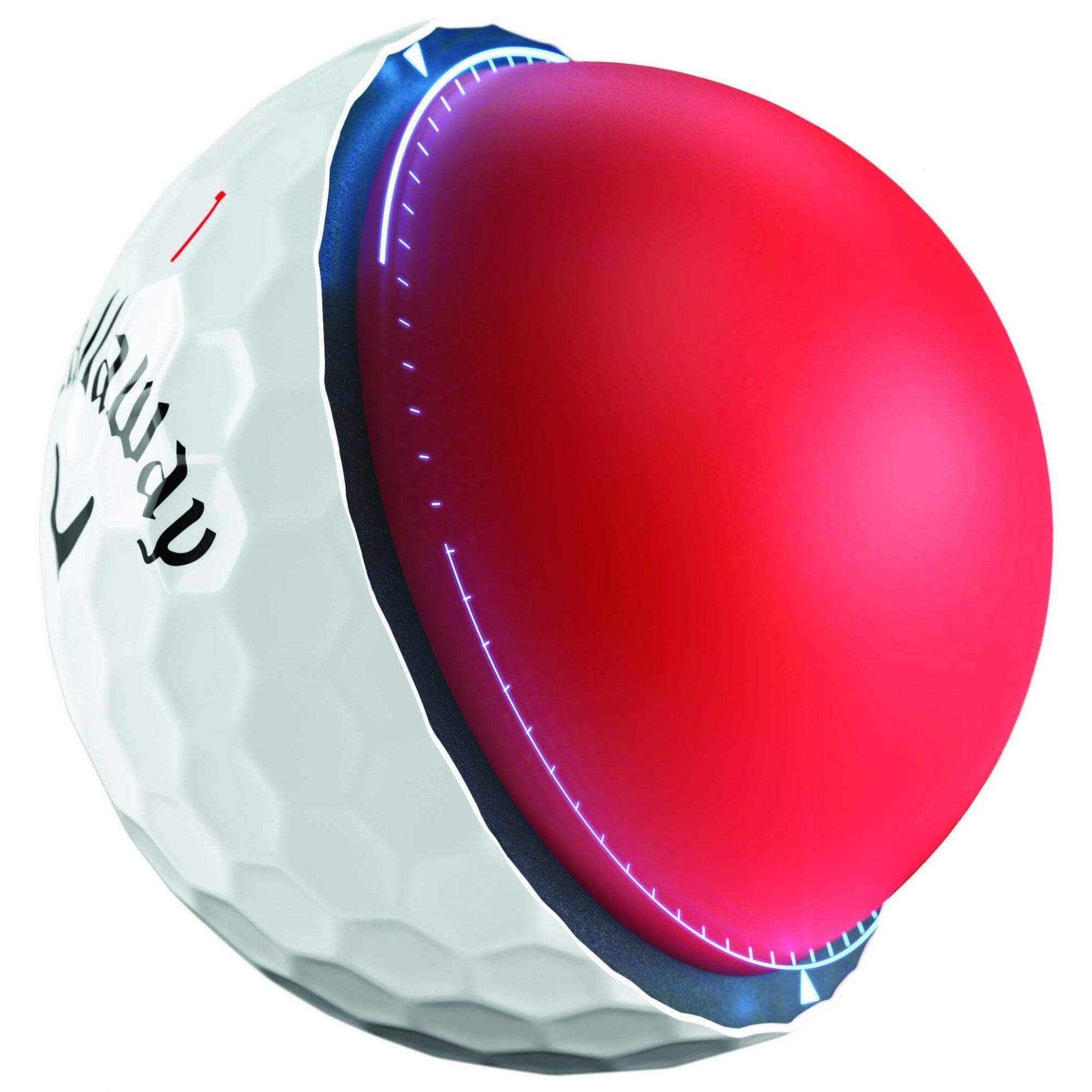Bolas Golf Blancas Callaway Chrome Soft 3/5