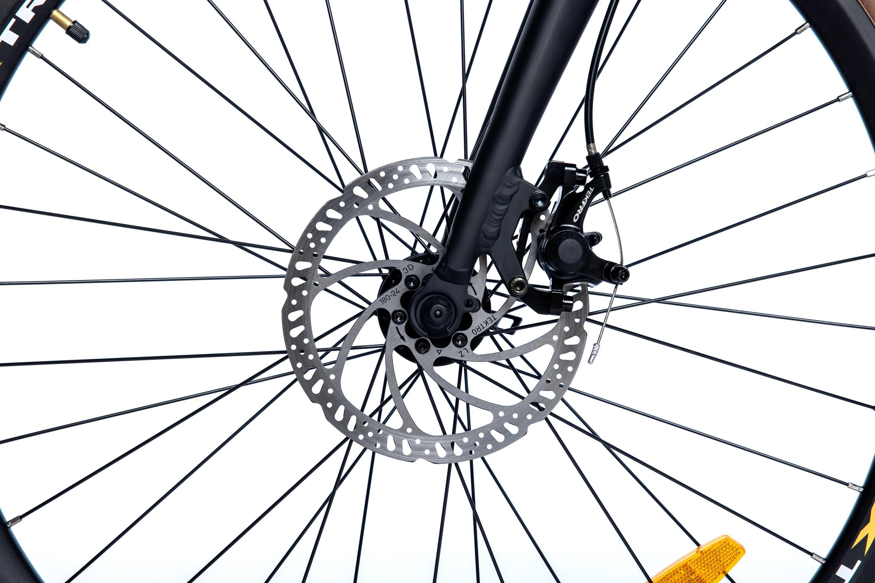 E-GRAVEL  28PRO - SHIMANO ALTUS 8V - Remmen met TEKTRO schijfremmen. 6/7