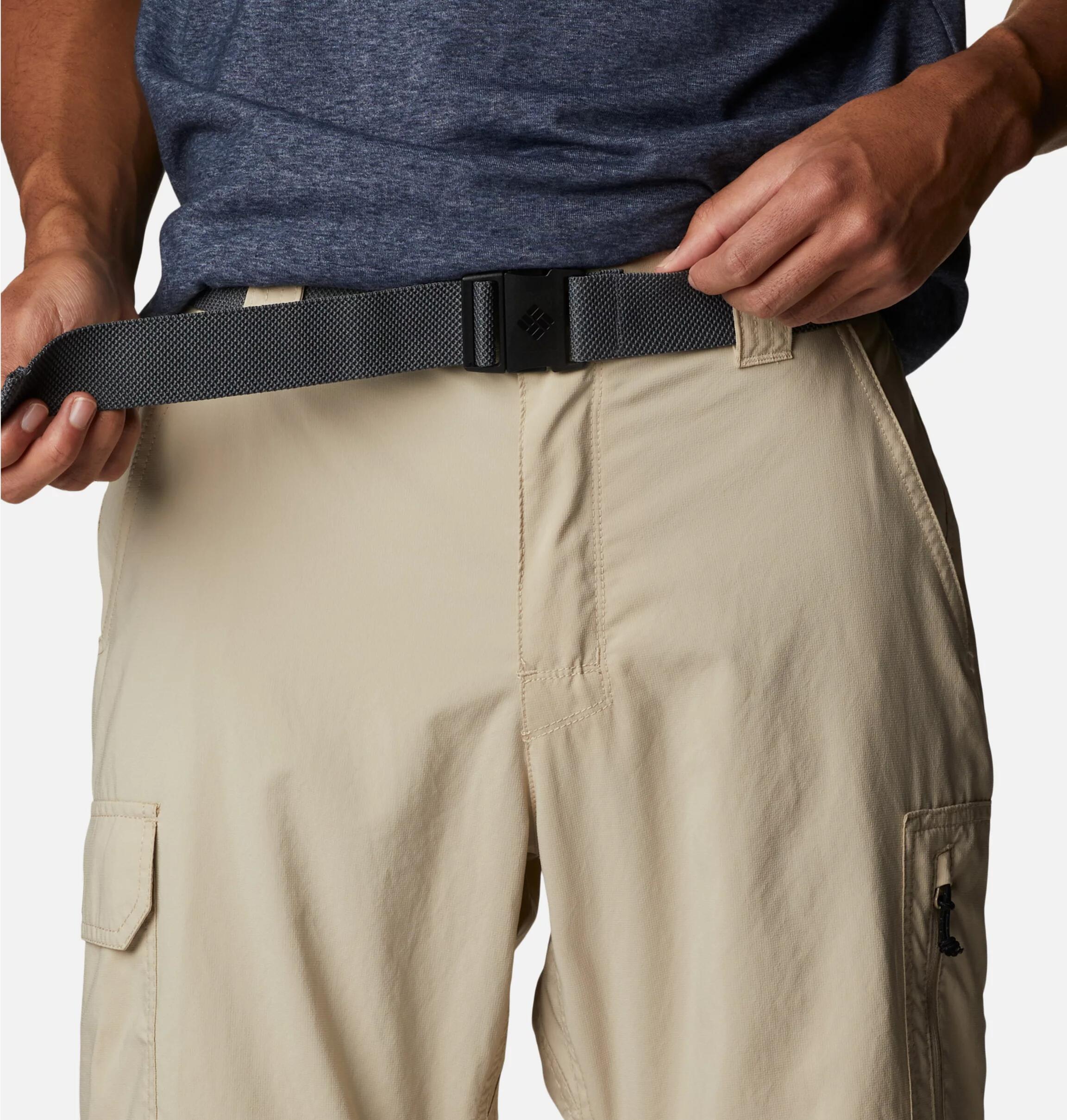 Pantalones de senderismo para hombre Columbia Silver ridge™ beige convertible 4/7