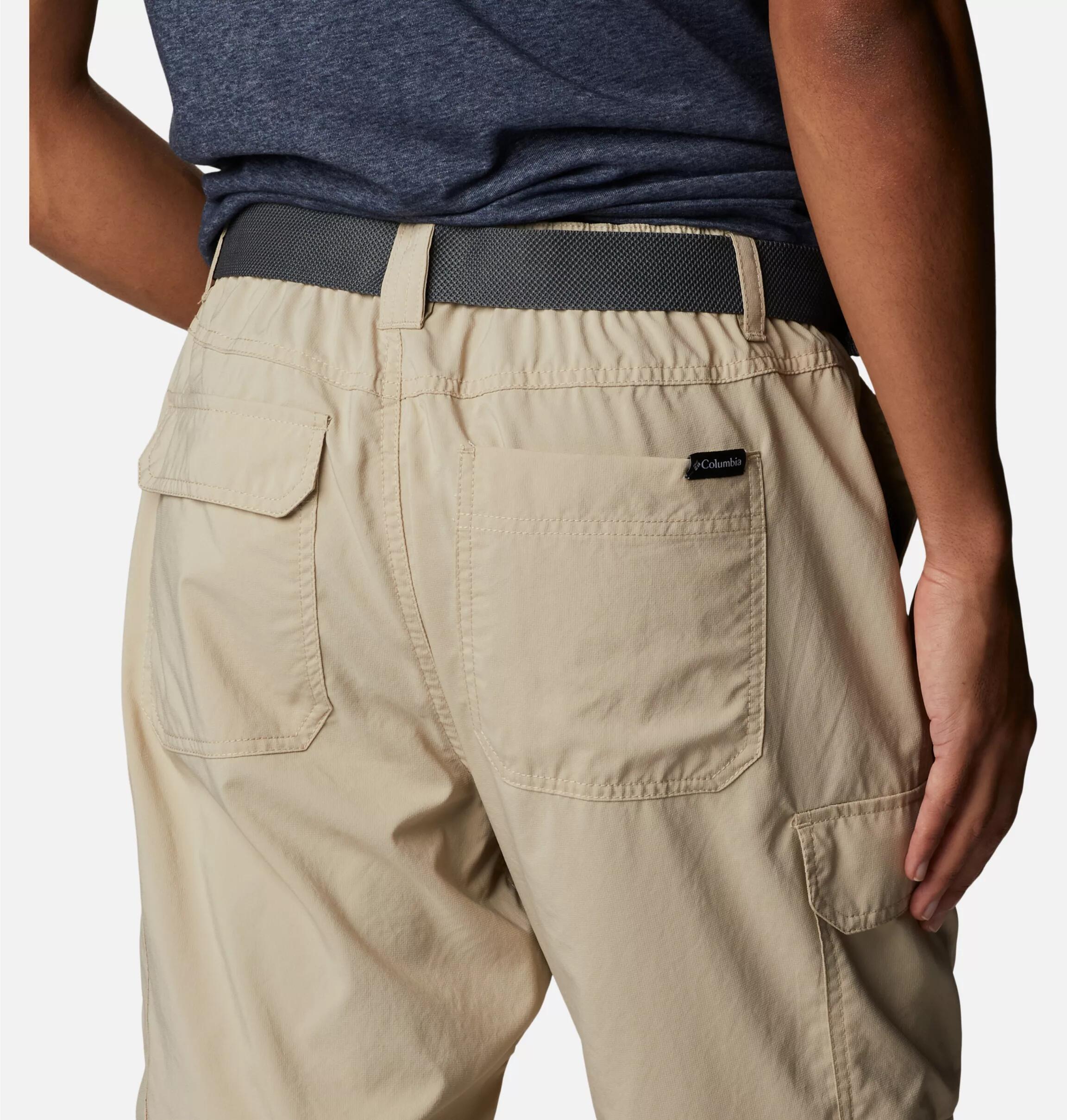 Pantalones de senderismo para hombre Columbia Silver ridge™ beige convertible 5/7
