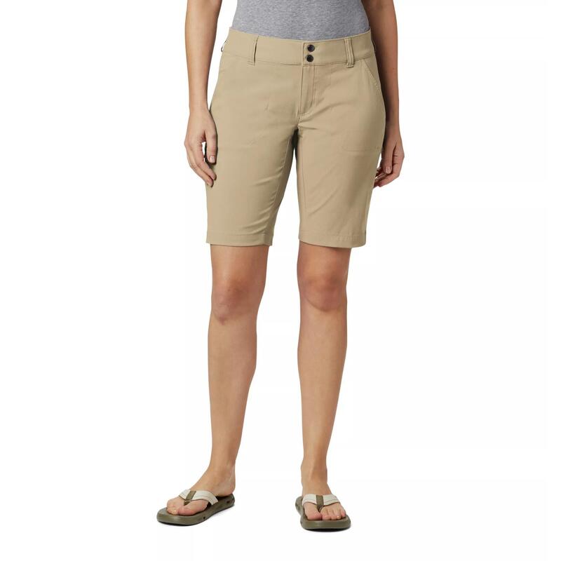 Shorts de senderismo para mujer Columbia Saturday trail beige