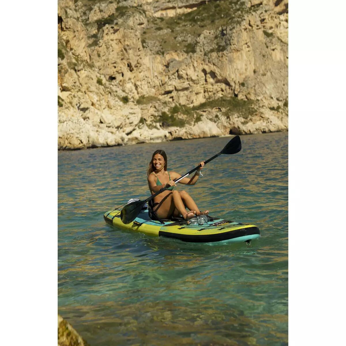 HYDROFORCE FREESOUL 11'2" 2023 SUP Board Stand Up Paddle KAJAK SITZ 2in1 Paddel 3/7