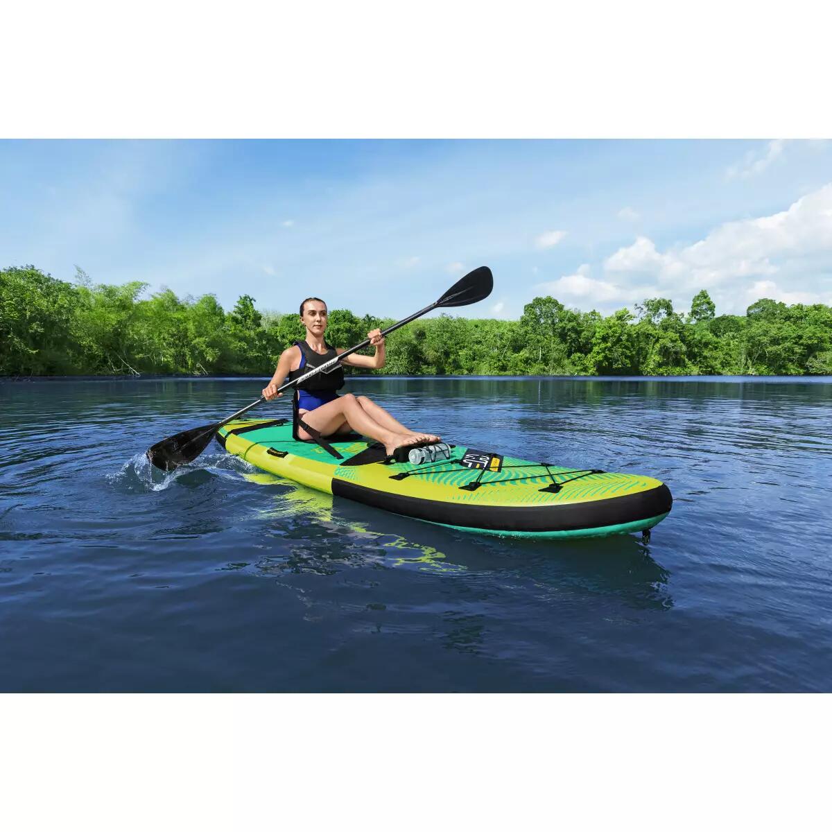 HYDROFORCE FREESOUL 11'2" 2023 SUP Board Stand Up Paddle KAJAK SITZ 2in1 Paddel 5/7