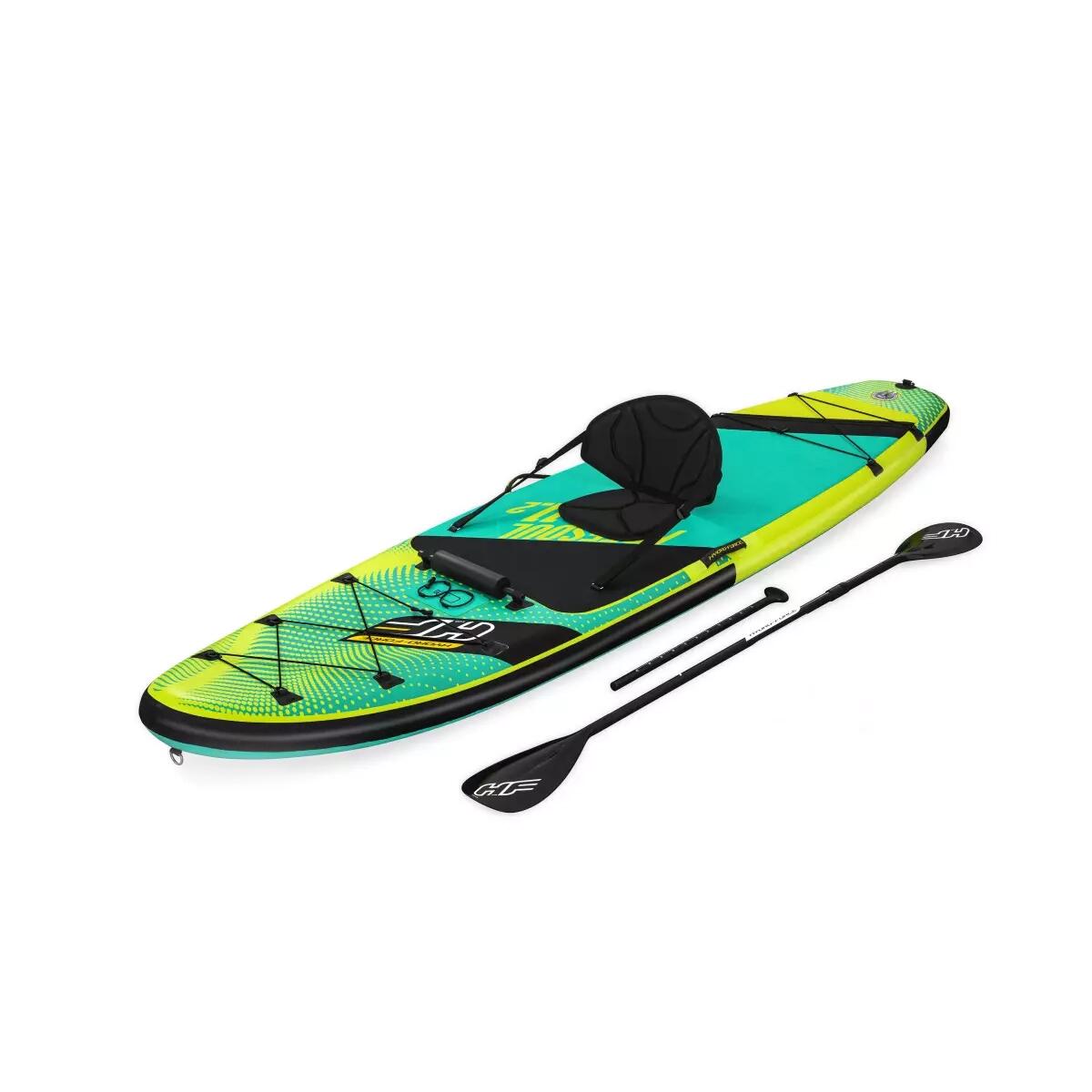 HYDROFORCE FREESOUL 11'2" 2023 SUP Board Stand Up Paddle KAJAK SITZ 2in1 Paddel 2/7
