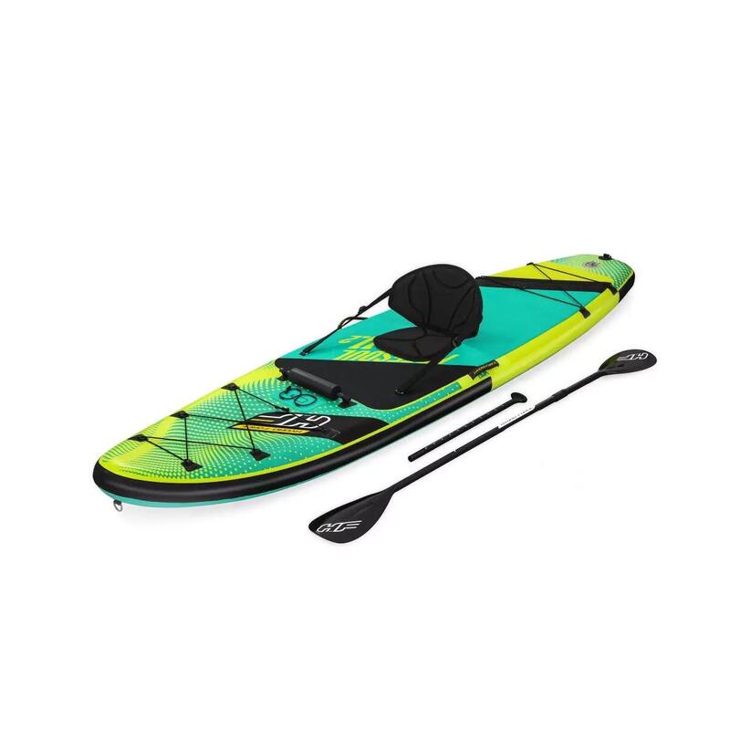 HYDRO-FORCE FREESOUL TECH 2, kajakká alakítható túra SUP szett 340 x 89 x15 cm