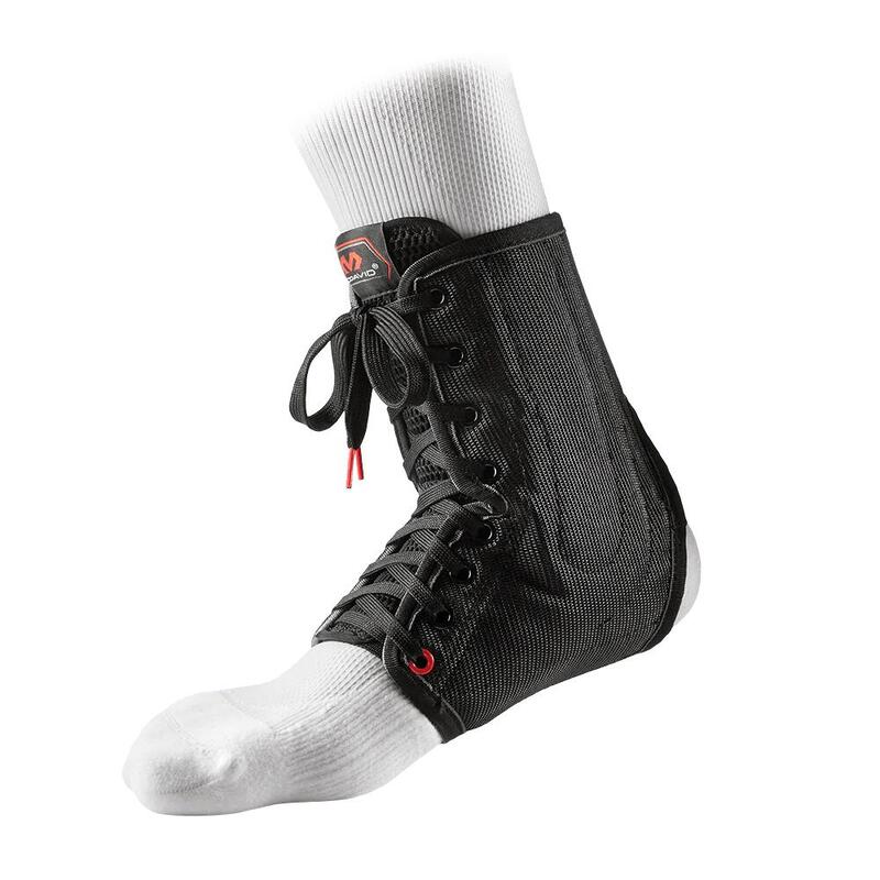 Chevillère à lacets ultra légère Mcdavid noir