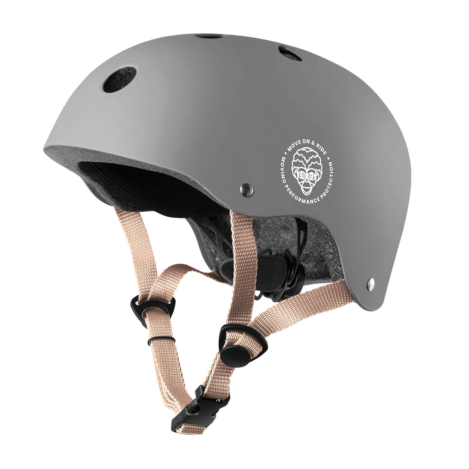 Movino - Casque De Vélo Pour Enfants - Movino - Casque - Marron - 40 M - Decathlon