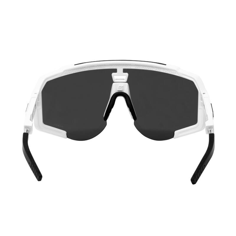 Scicon Aeroscope Occhiale Sportivo (Bianco Lucido/Fotocromatico)