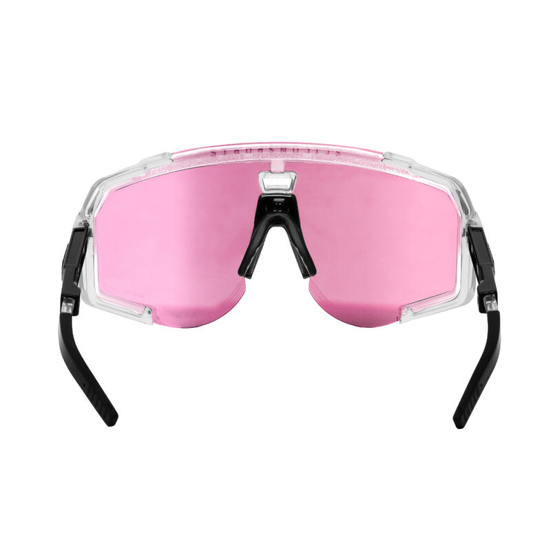 Scicon Aeroscope Lunettes de Sports (Cristal Brillant/Rose)