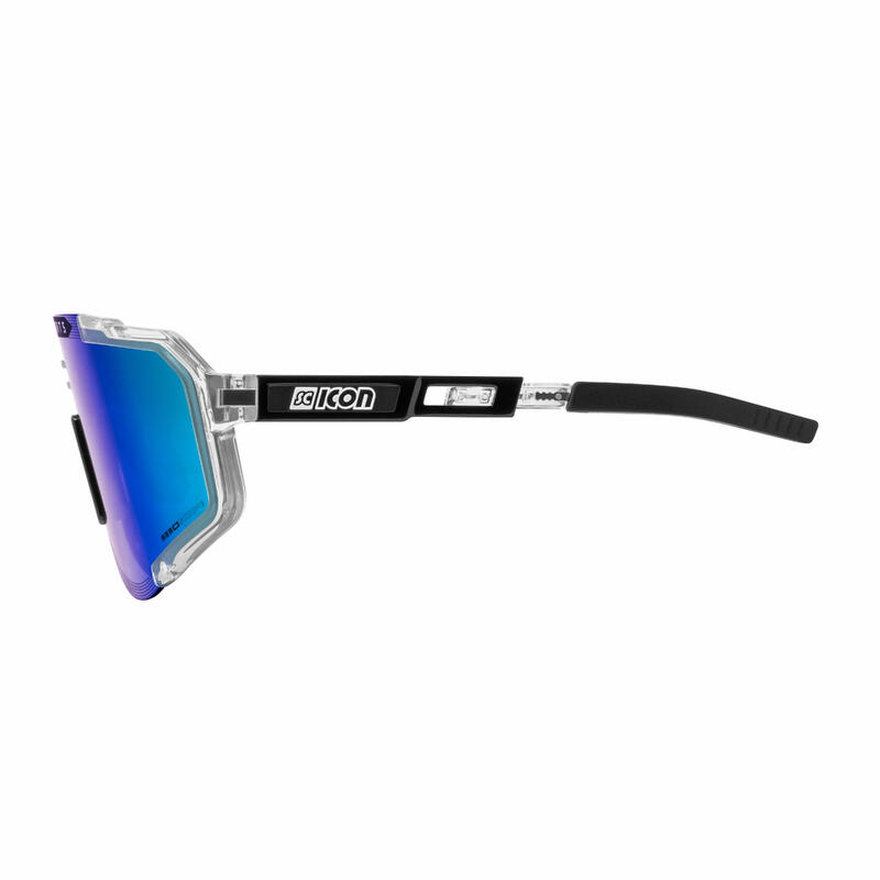 Scicon Aeroscope Sportieve Zonnebril (Kristalglans/Multimirror blauw)