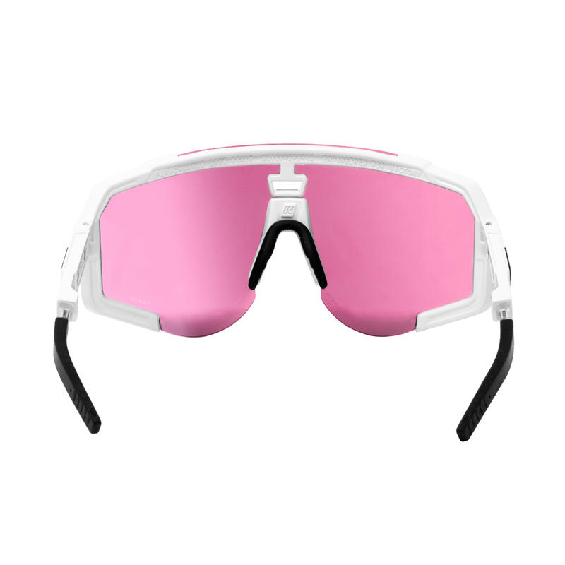 Scicon Aeroscope Gafas Deportivas (Blanco Lucido/Roja)