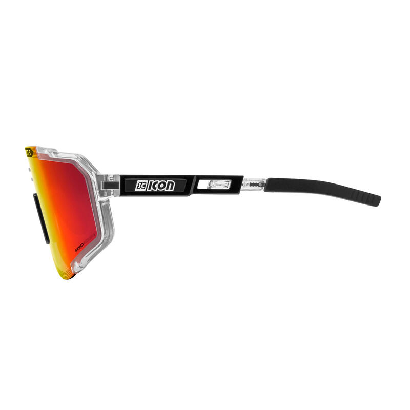 Scicon Aeroscope Gafas Deportivas (Cristal Lucido/Multimirror Rojo)