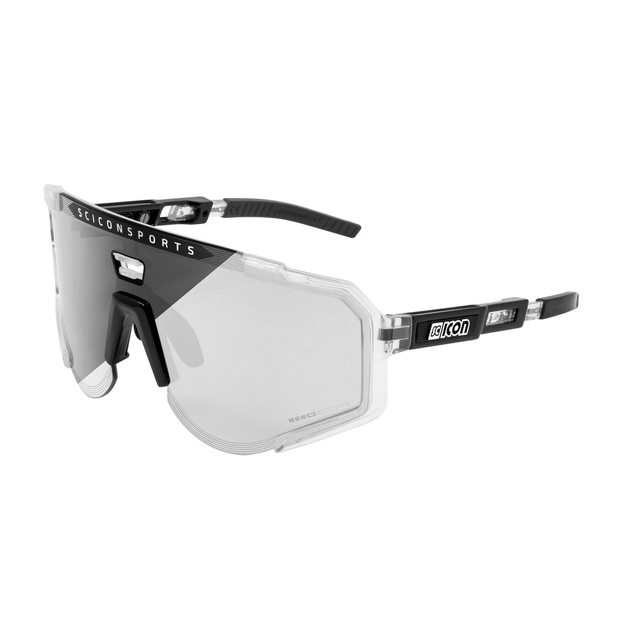 SCICON SPORTS Scicon Aeroscope Sportieve Zonnebril (Kristalglans/Fotochroom)