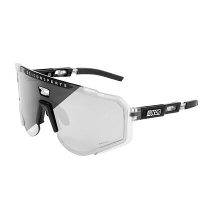 Scicon Aeroscope Lunettes de Sports (Cristal Brillant/Photochromique)