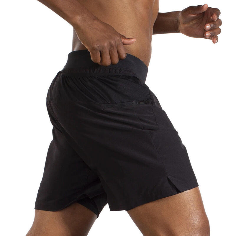 Sherpa 7" Men Running 2-in-1 Short - Black