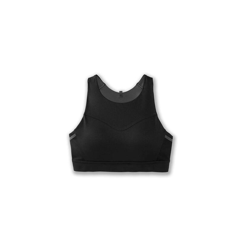 Women Drive 3 Pocket Running Bra - Black