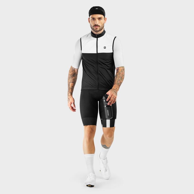 Gilet vélo coupe-vent homme Cyclisme V1 Copenhagen Noir