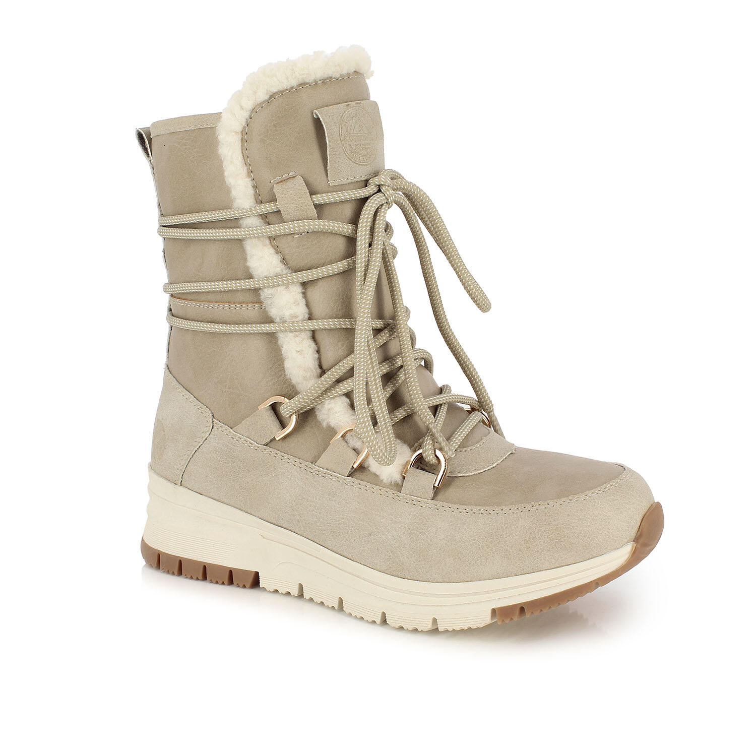 Botas de apreski Kimberfeel Wanda Crema para mujer