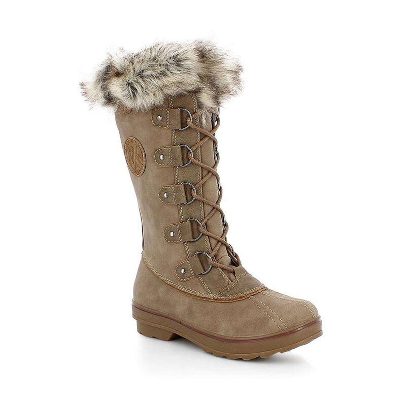 Après ski-schoenen Beverly Taupe Dames