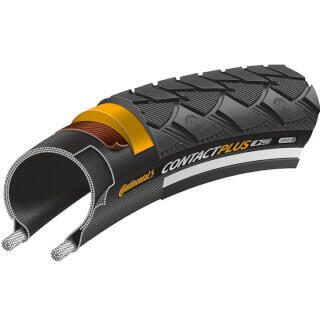 Continental btb Contact Plus 28 x 1.75 refl noir