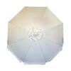 Sombrilla de Aluminio 240cm Mallorca UPF50+ Blanco