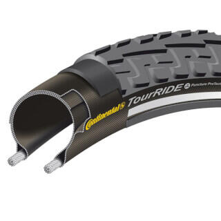 RIDE Tour Reflex Tyre-Wire Bead Urban Black/Black Reflex 27 X 1-1/4 3/5