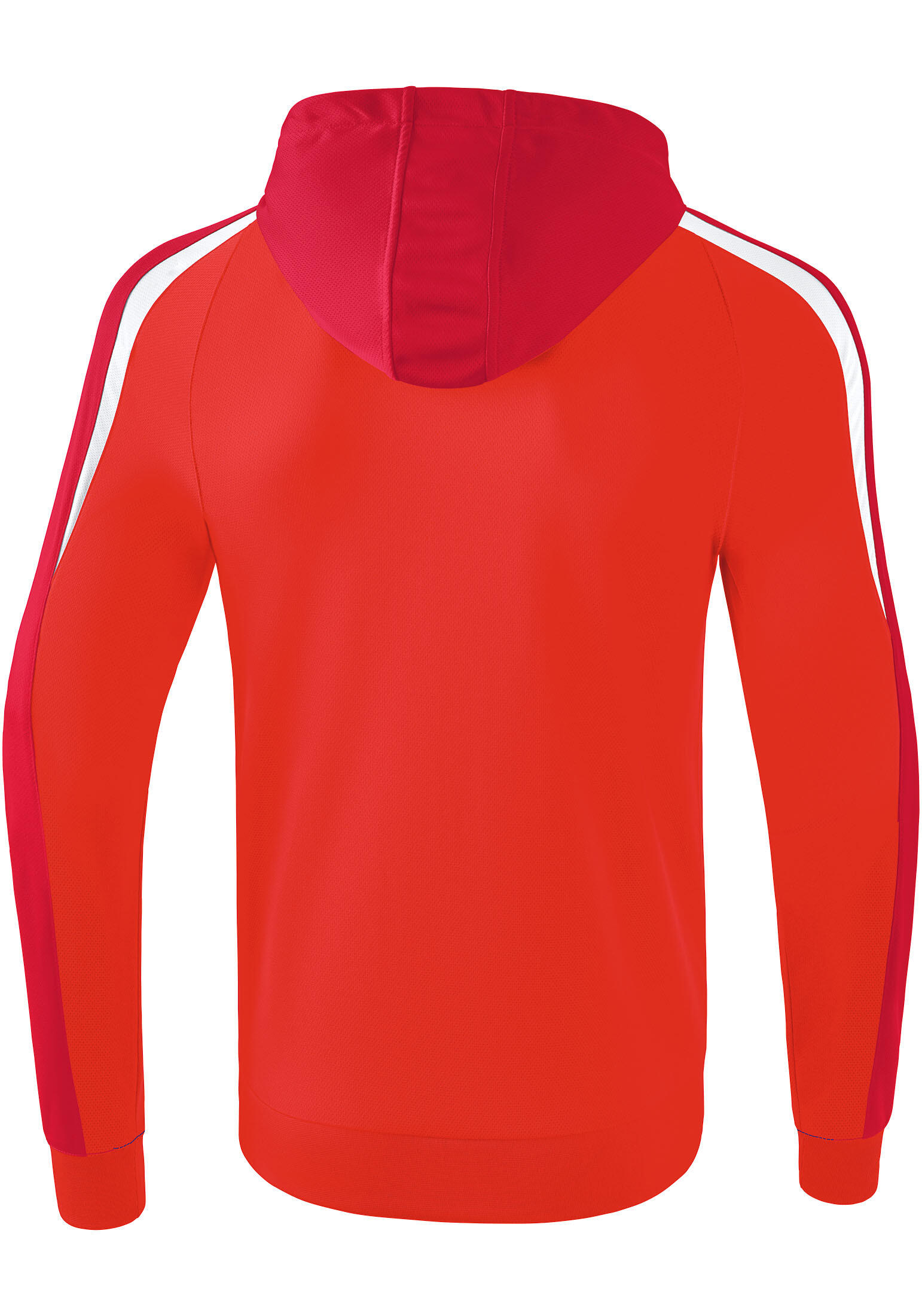 Erima Liga 2.0 Trainingsjack met Capuchon Kinderen - Rood / Donkerrood / Wit 2/7