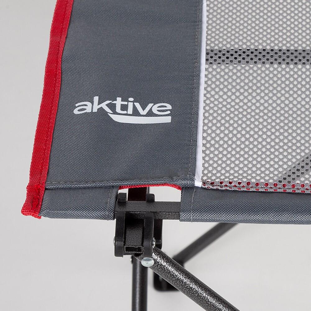 Table pliante de camping avec porte-gobelets et poche Aktive 6/7
