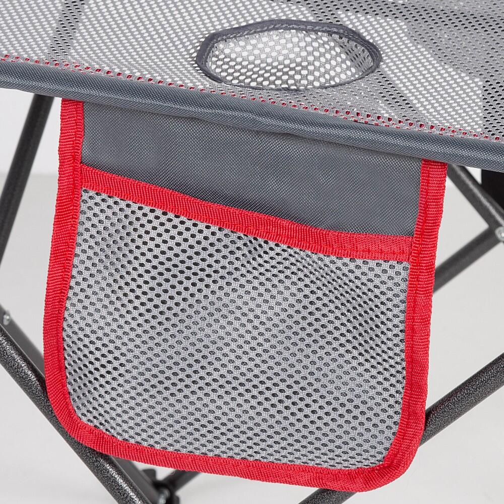 Table pliante de camping avec porte-gobelets et poche Aktive 3/7