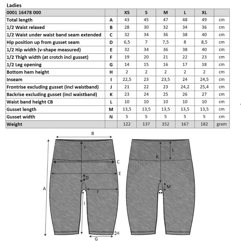 Krótkie legginsy sportowe dla kobiet Xtreme Sportswear Antracyt Czarny