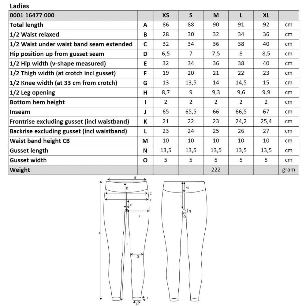 Xtreme Sportswear Leggings de sport Femme Anthracite Melange 6/6