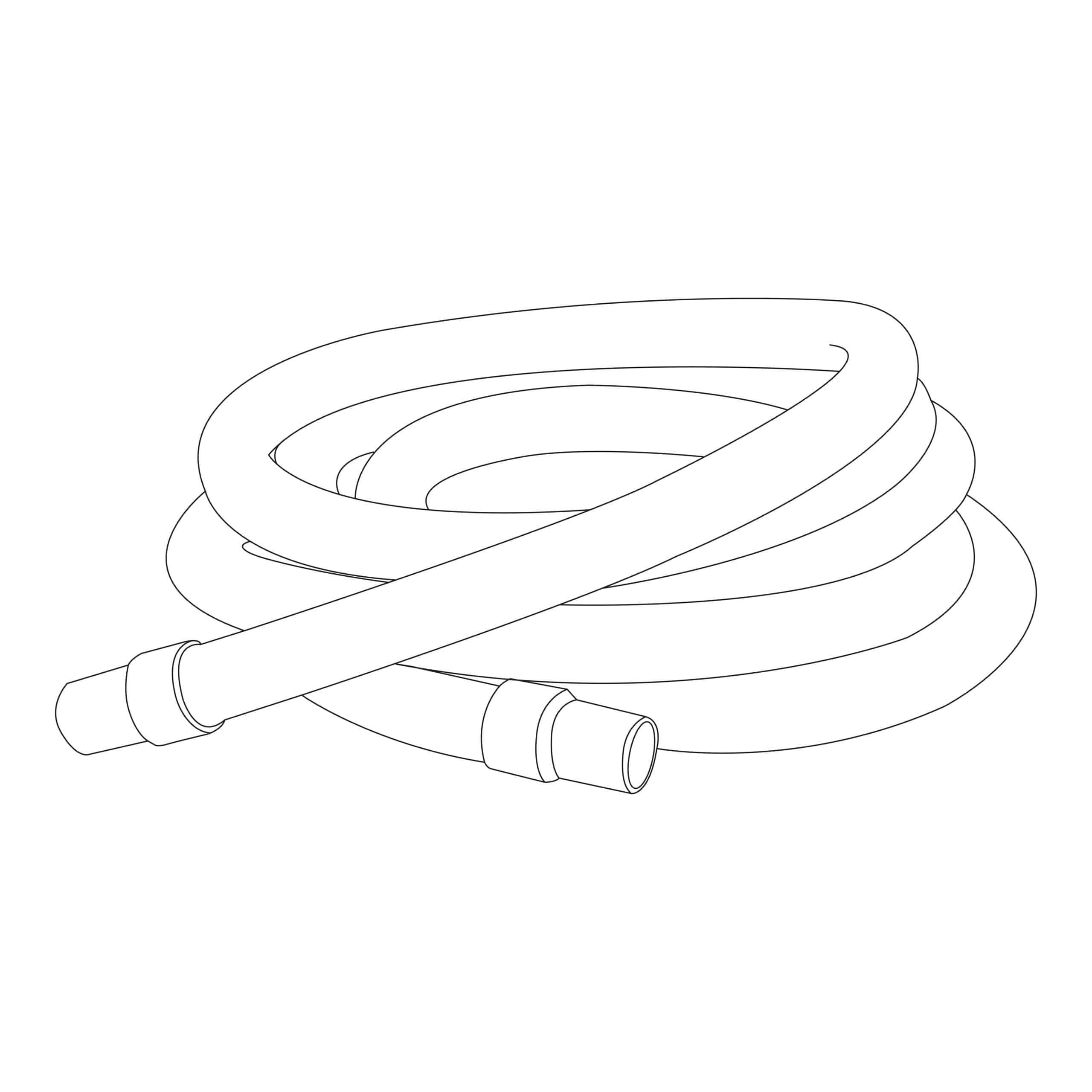 Manguera Flexible Limpiafondos/Depuradora con Adaptadores Kokido 9 m 3/3