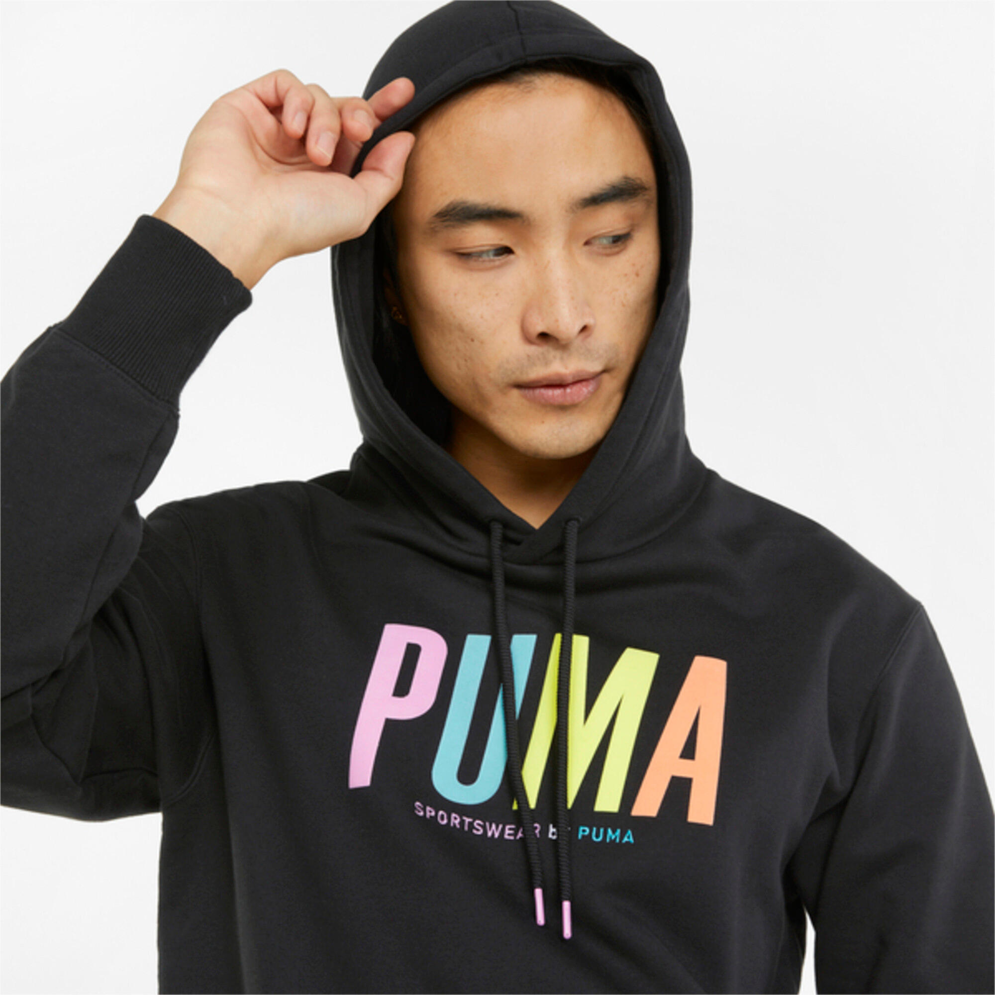 Sudaderas jerseys polares para Hombre Puma Swxp graphic Negro 6/7