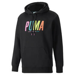 Sweats à capuche polaires pour hommes Puma Swxp graphic Noir