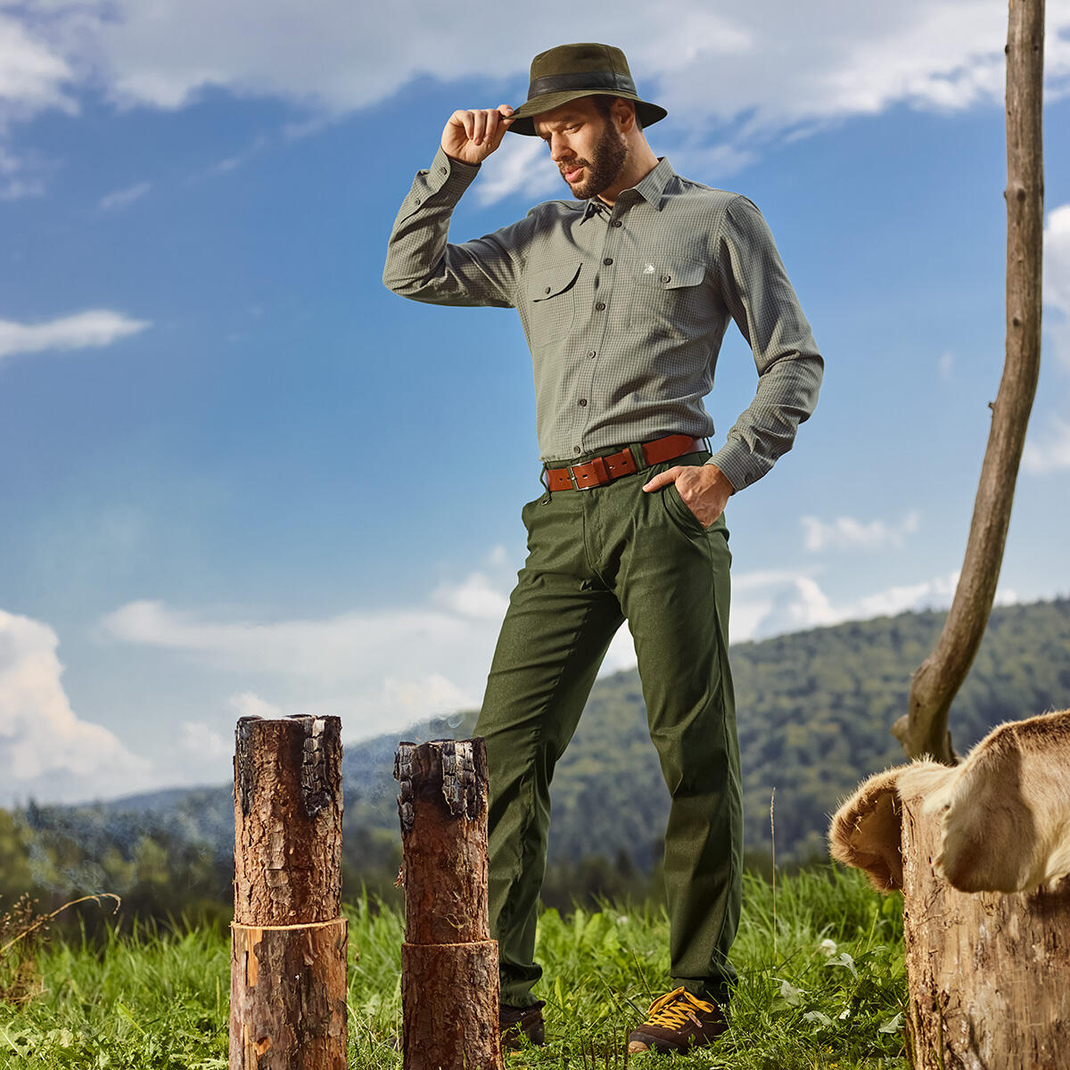 Chapeau de chasse unisexe Tagart Rain 2 imperméable 5/5