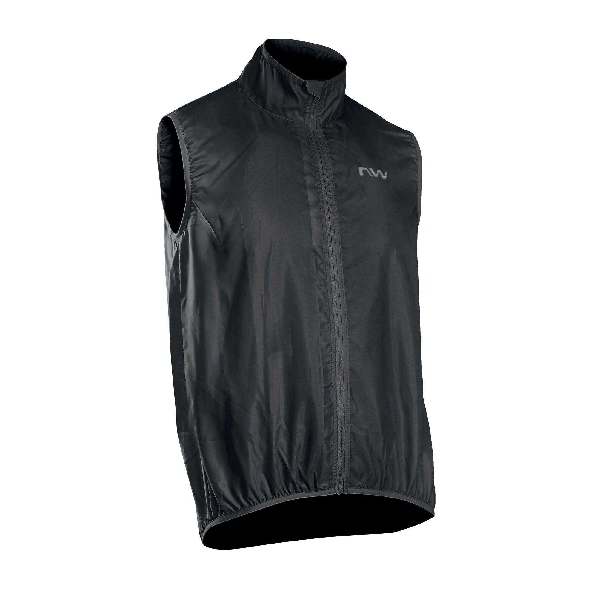 Cortavientos Chaleco Vortex  negro Northwave 3/3