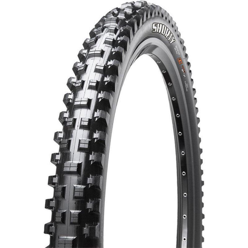 Neumático exterior Maxxis Shorty 3CT EXO TR 29 x 2,50 plegado negro