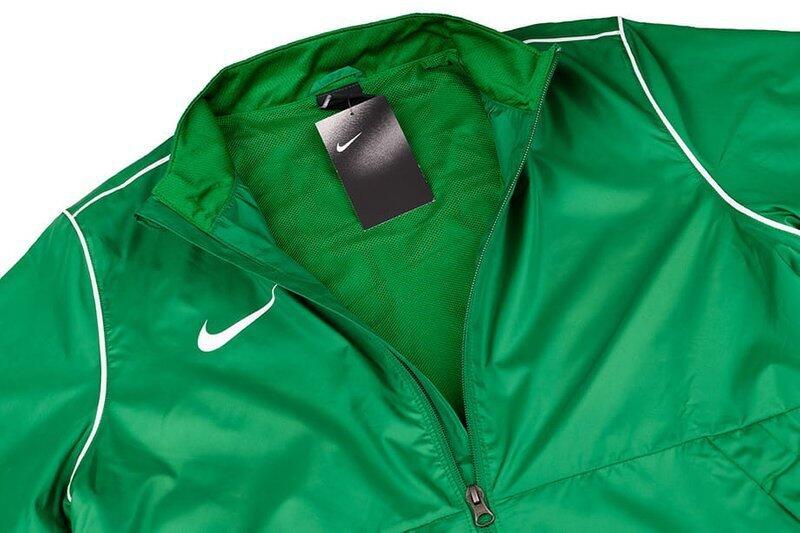Giacca impermeabile (k-way) uomo nike verde 3/5