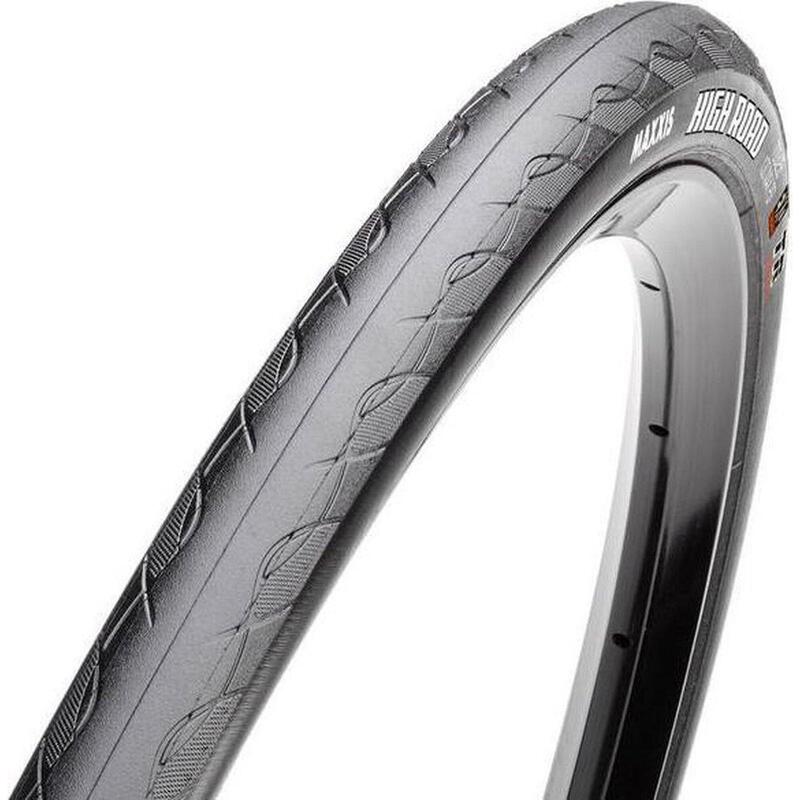 Buitenband High Road 700 X 25 Zwart Vouw