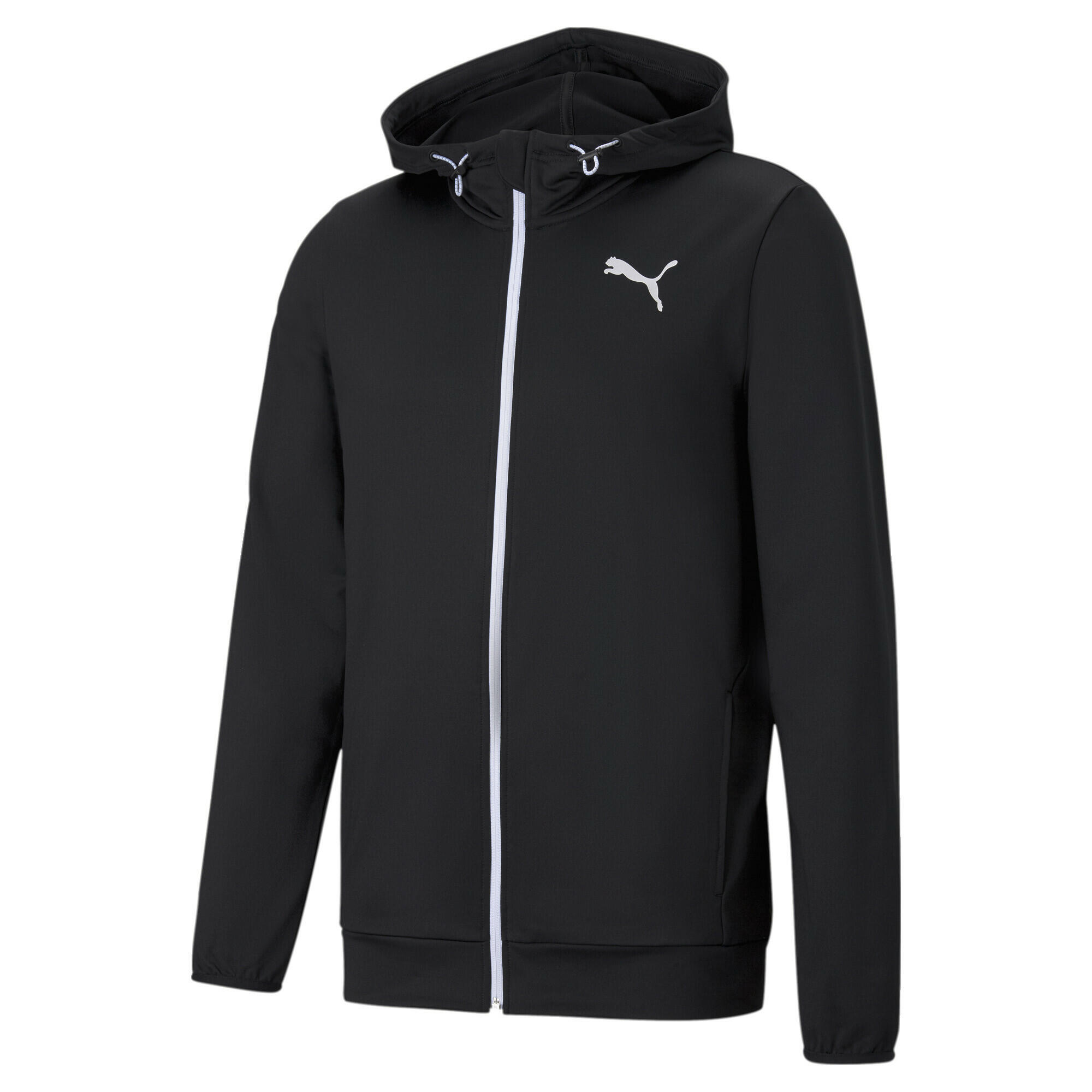 PUMA Pánská mikina Ready To Go s kapucí na zip