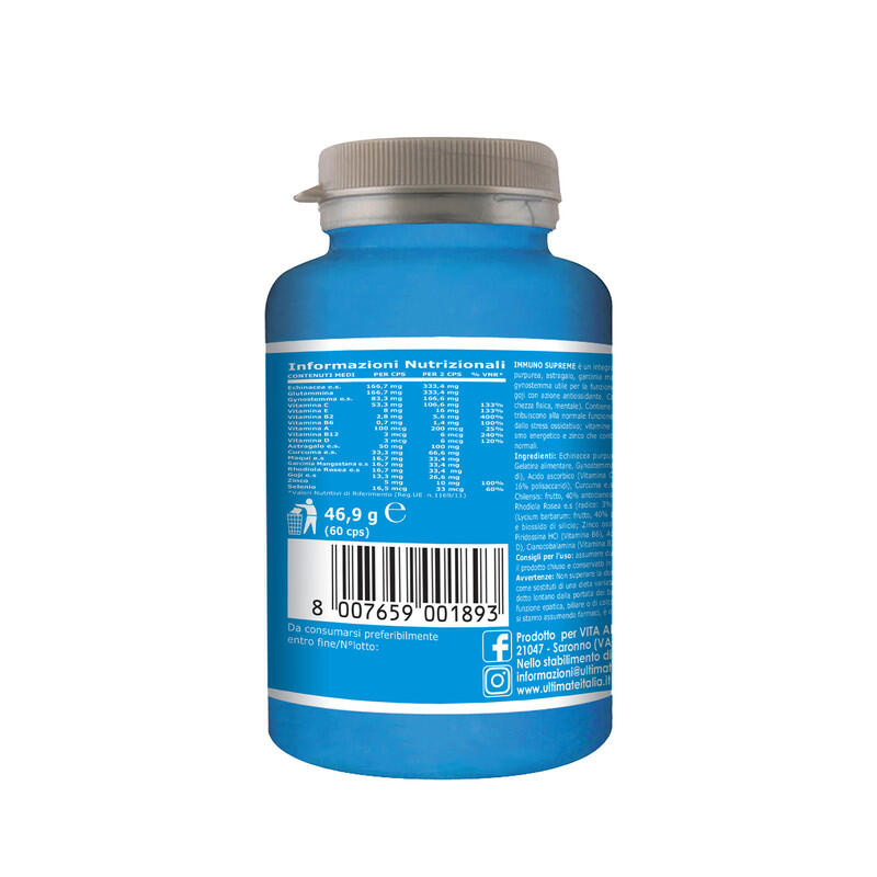 Integratore alimentare - IMMUNO SUPREME - 60 cps 2/7