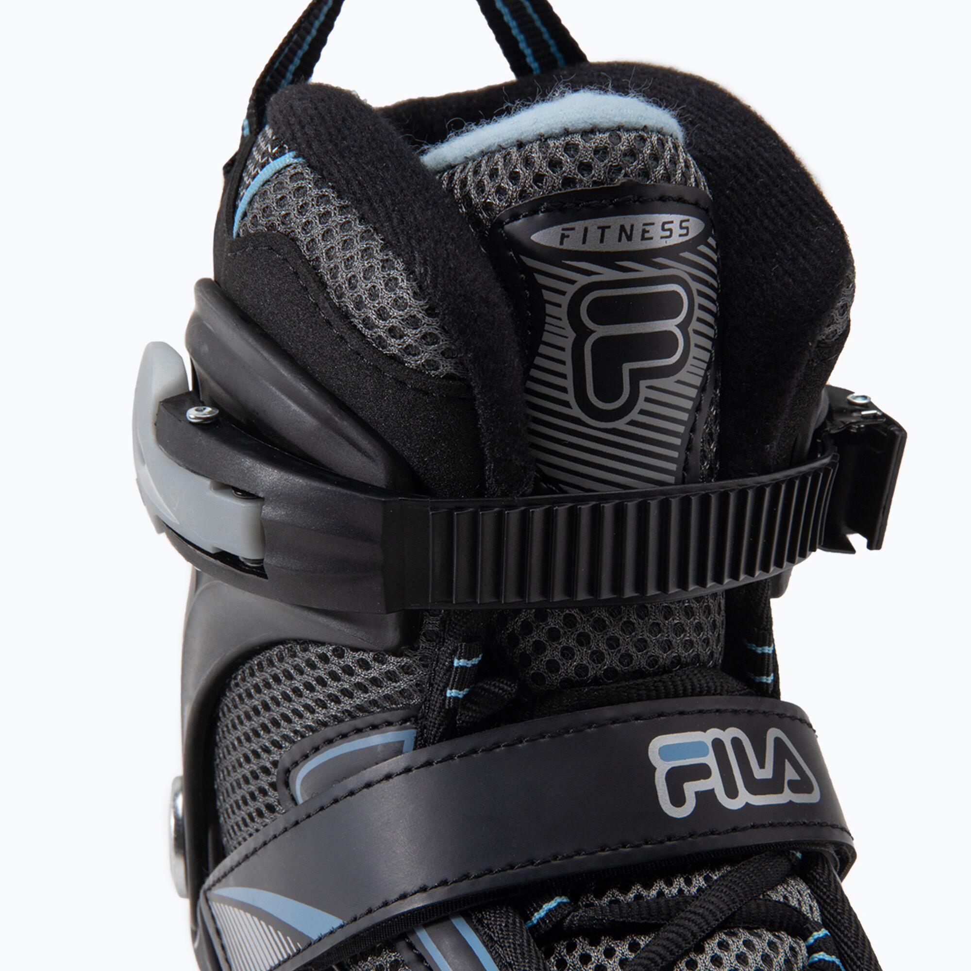 Fila Pattini in Linea MIZAR 80 LADY BLACK/LIGHTBLUE 38 5/5