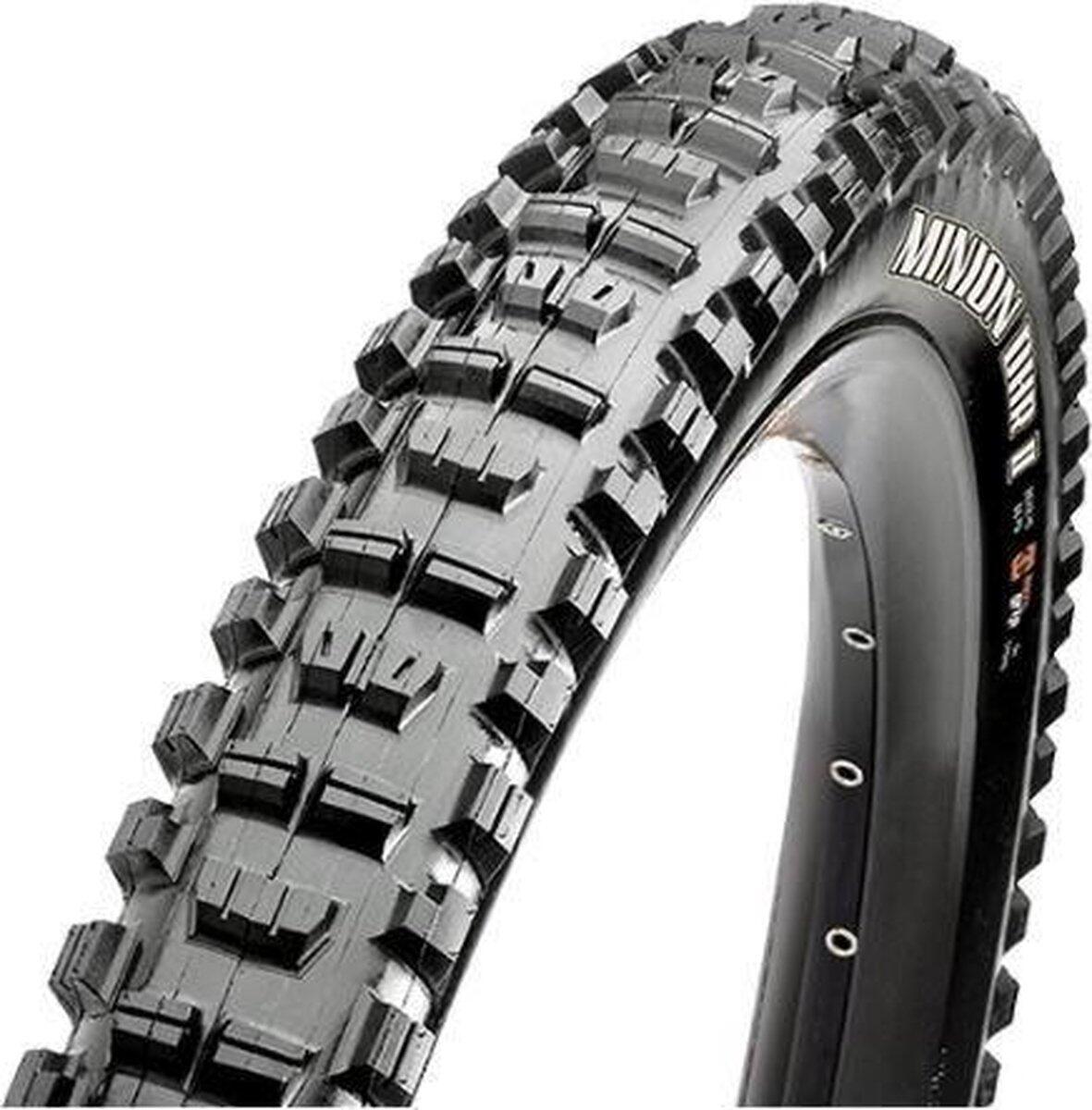 Pneu MINION DHR II - 27.5x2.40 WT - tr. souple - 60 TPI - 3C Terra / Exo + / TR 3/3