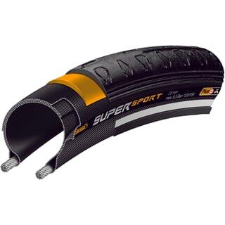 Super Sport Plus Tyre-Wire Bead Road Black/Black 700 X 25C 2/5