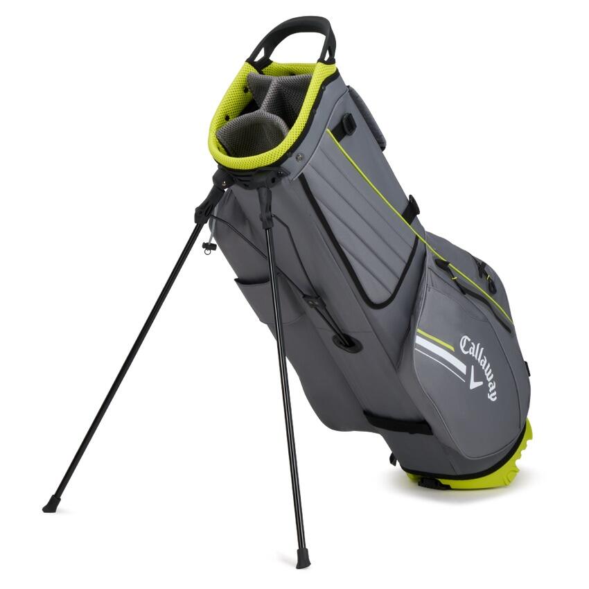 Callaway Chev Dry 2023 Charcoal Yellow Standbag CALLAWAY Decathlon